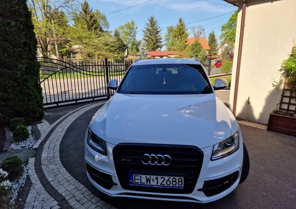 łódzkie Audi SQ5 cena 129000 przebieg: 165000, rok produkcji 2016 z Pogorzela